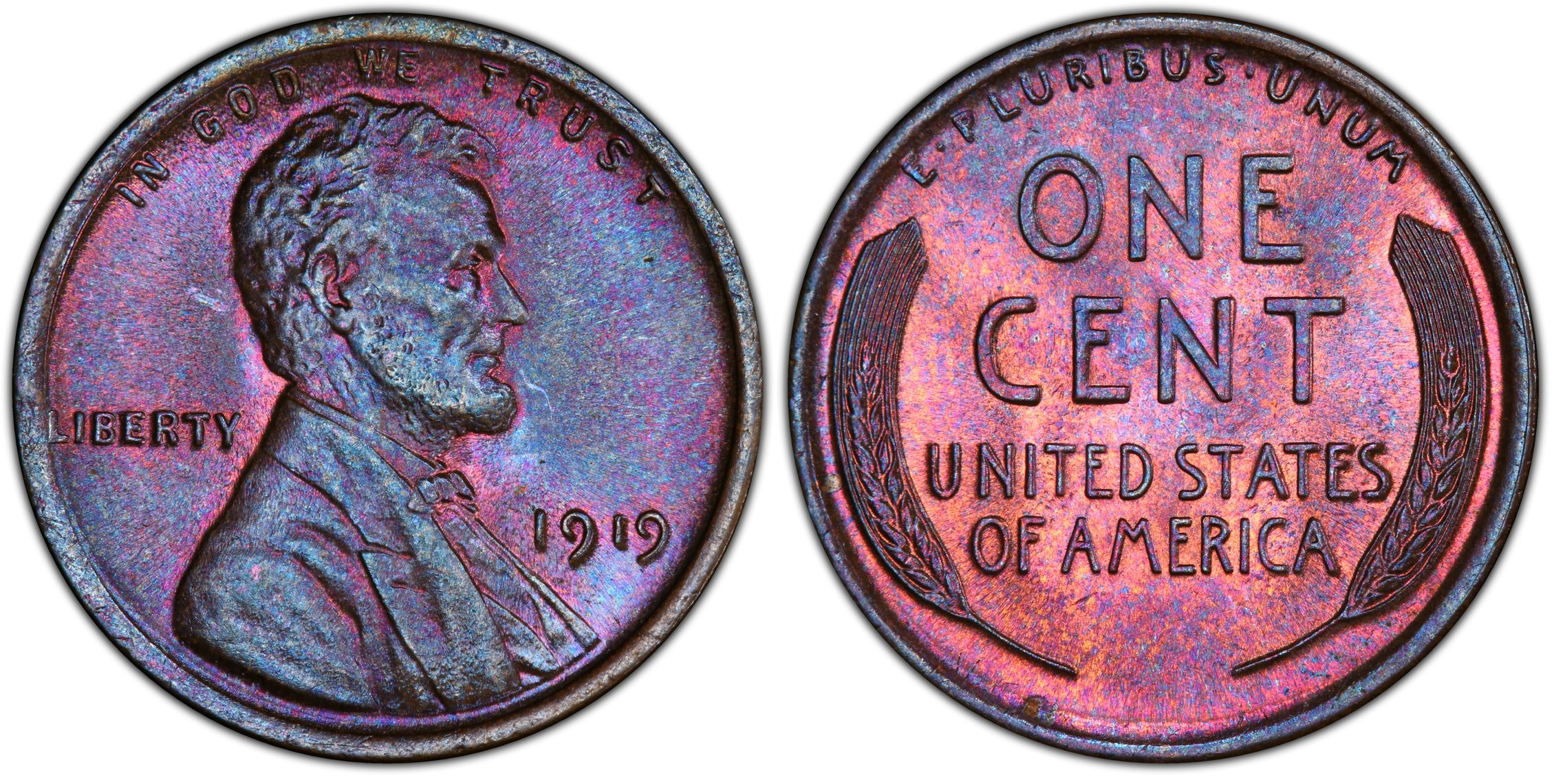 Certified rare pennies worth money in professional grading holders